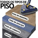 Esfregão Mop De Limpeza Triangular Giratório De 360°